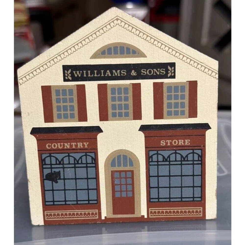 The Cat’s Meow Village Collectibles Williams & Sons Country Store Series VI 1988